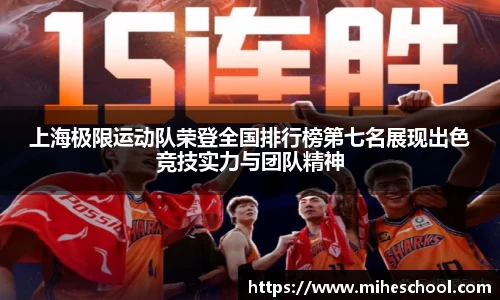 上海极限运动队荣登全国排行榜第七名展现出色竞技实力与团队精神