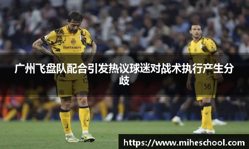 广州飞盘队配合引发热议球迷对战术执行产生分歧