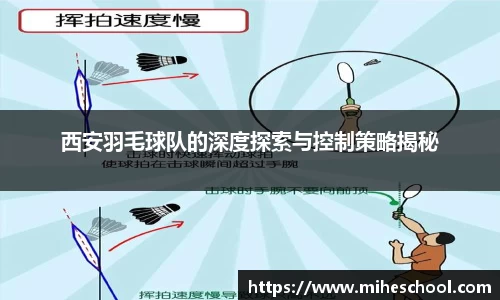 西安羽毛球队的深度探索与控制策略揭秘